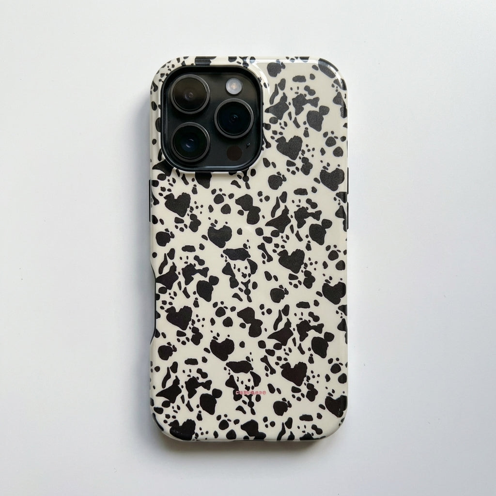 Chic Cow Print Phone Case