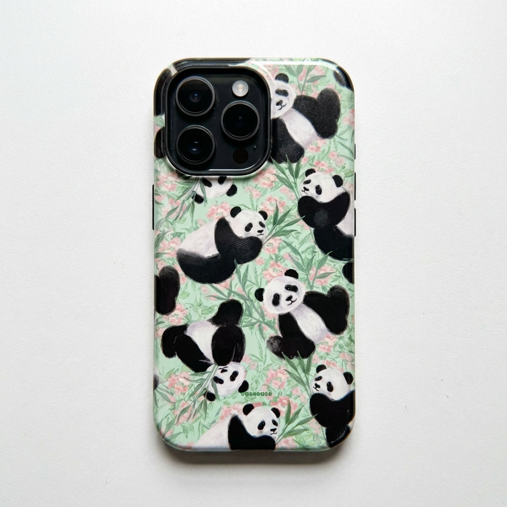 Cute Panda Pattern Phone Case