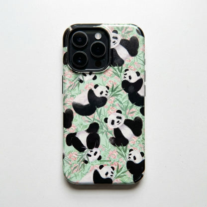 Cute Panda Pattern Phone Case