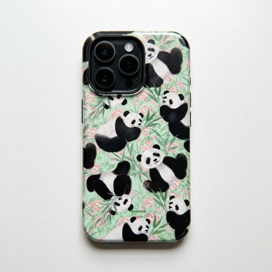 Cute Panda Pattern Phone Case