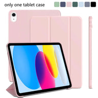 Solid Color Tablet Case, 1 Pc Durable Shockproof Protective Cover Compatible with iPad Series, Tablet Case for Everyday Use, Electronic Accessories, Tablet Casing (main image)