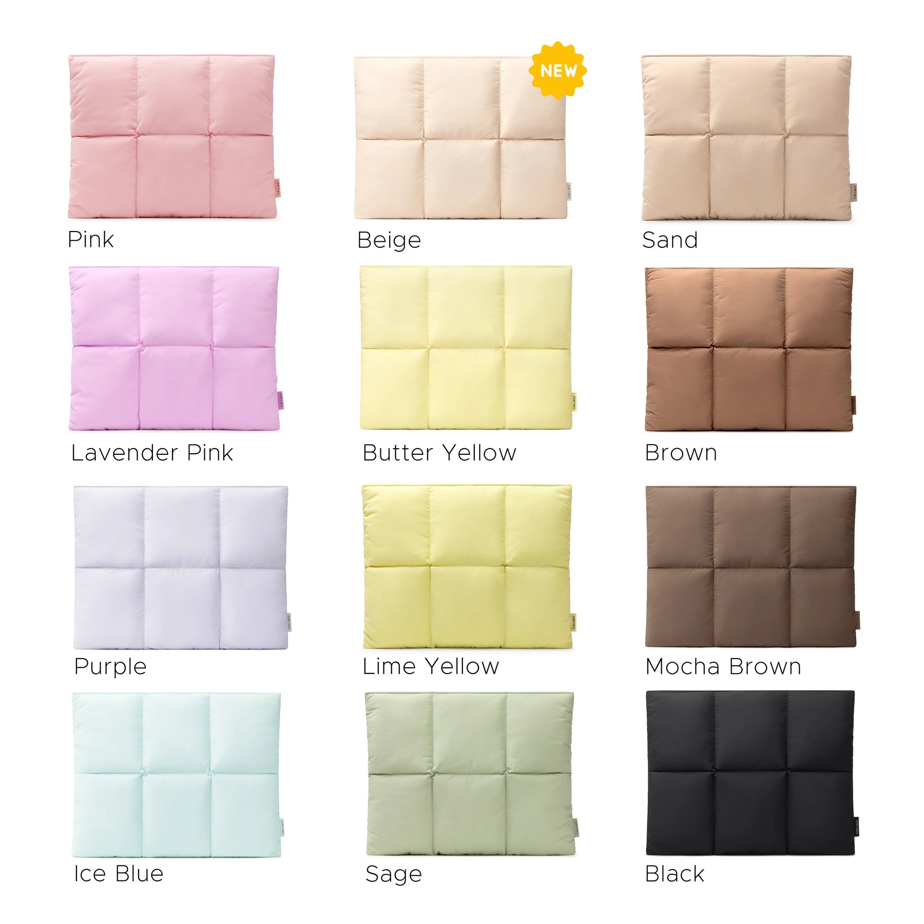 Comfyable Puffy Laptop Sleeve 13 14 15 16 Inch, Quilted Puffer Laptop Carrying Case, Pillow Cover Compatible with MacBook Air/Pro M5 M4 Pro/Max, MacBook Neo A18 (main image)