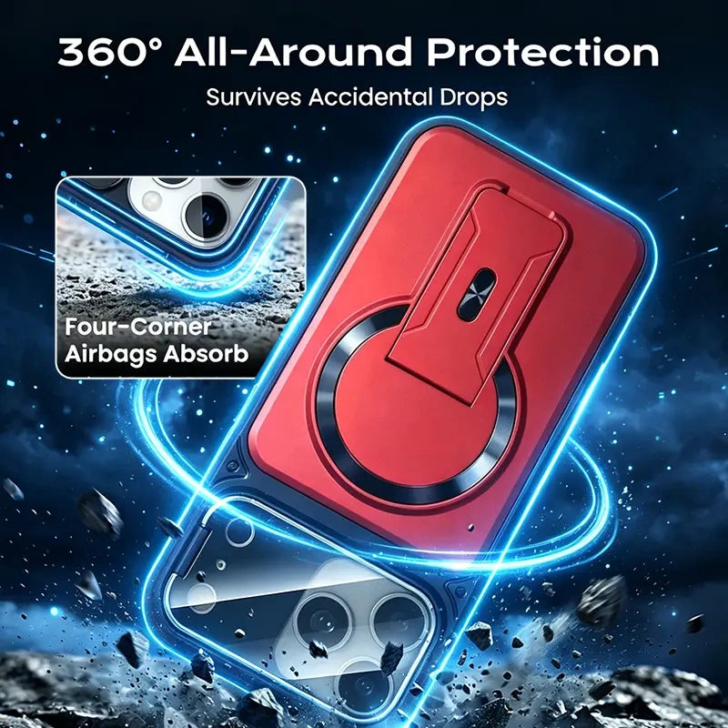 iPhone Camera Lens Protection Case with Invisible Stand — view 5