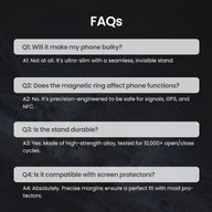 iPhone Camera Lens Protection Case with Invisible Stand — view 7