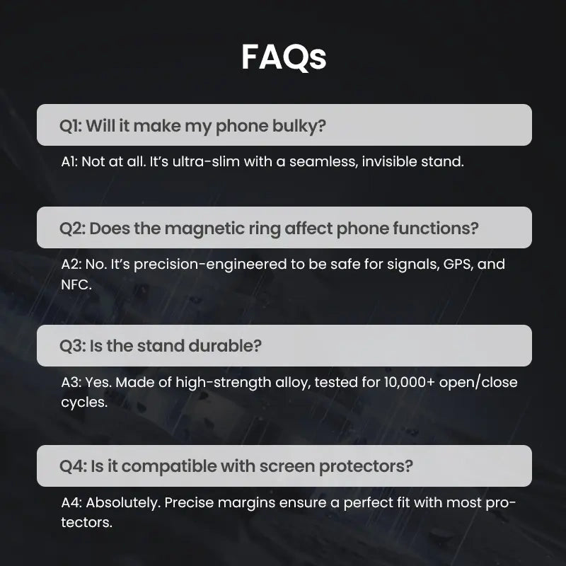 iPhone Camera Lens Protection Case with Invisible Stand — view 7