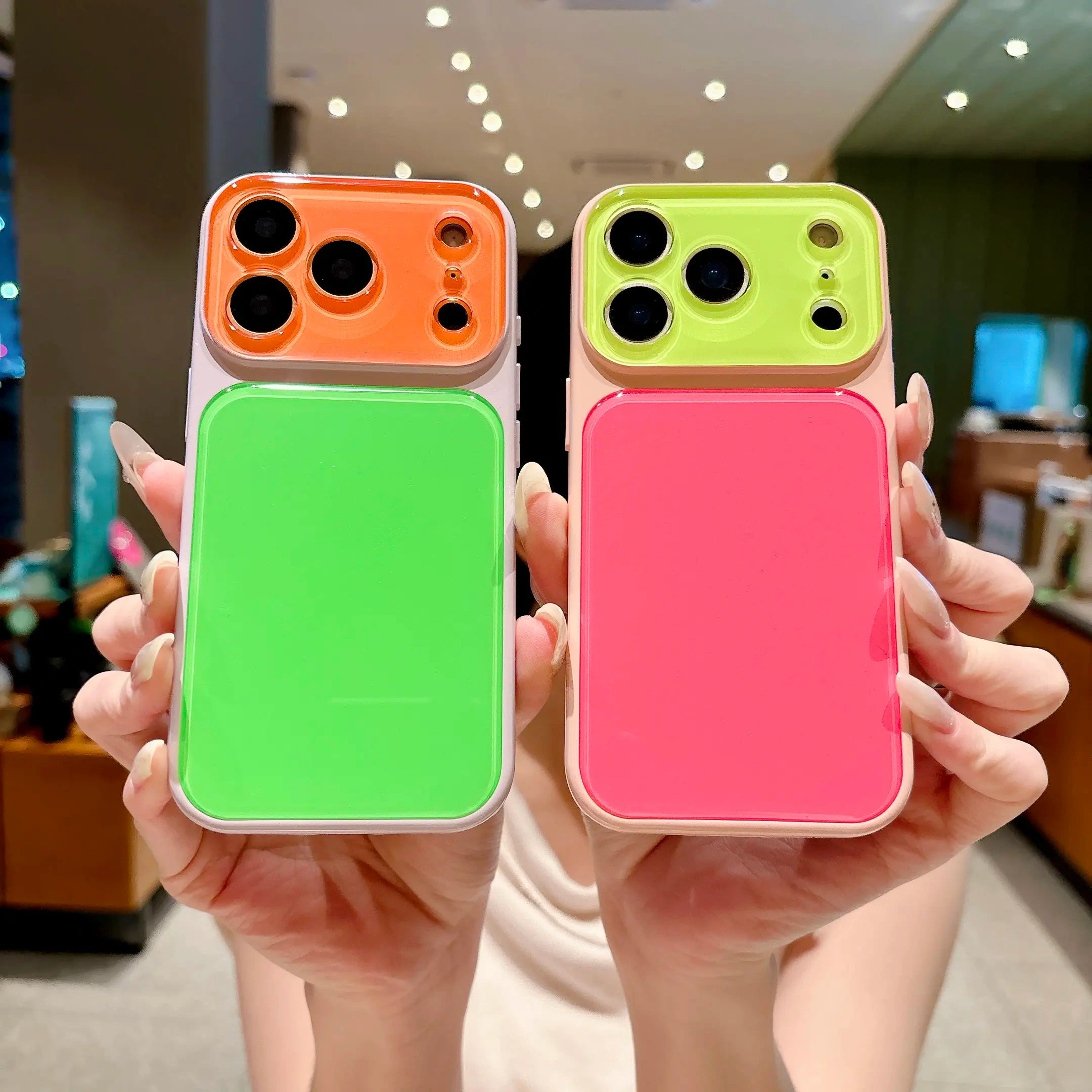 Dopamine Color Block iPhone Case