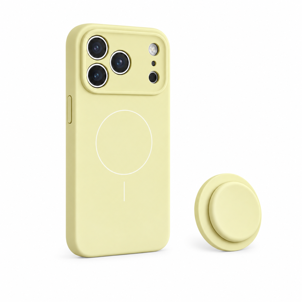 Cream Yellow + Stand