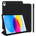 Solid Color Tablet Case, 1 Pc Durable Shockproof Protective Cover Compatible with iPad Series, Tablet Case for Everyday Use, Electronic Accessories, Tablet Casing - Color Black (variant image)