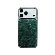 Leather Texture Anti-Drop Protective Case for iPhone 17/14 Pro - High-End Phone Accessories, Smartphone Cover for Device Protection summerwins,summerwins - Color NQ-16-TPY-3B131  Green (variant image)