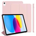 Solid Color Tablet Case, 1 Pc Durable Shockproof Protective Cover Compatible with iPad Series, Tablet Case for Everyday Use, Electronic Accessories, Tablet Casing - Color Pink (variant image)